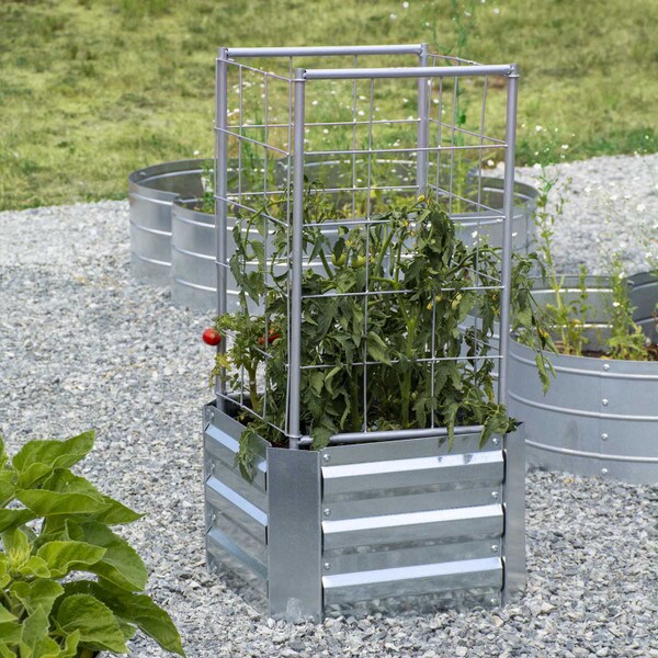 Galvanized Steel Raised Garden Bed